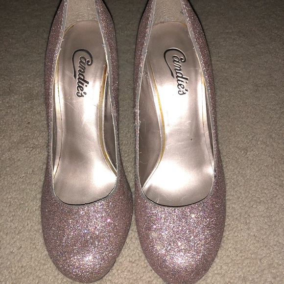 Candies multi-colored sparkly heels - Picture 2 of 2